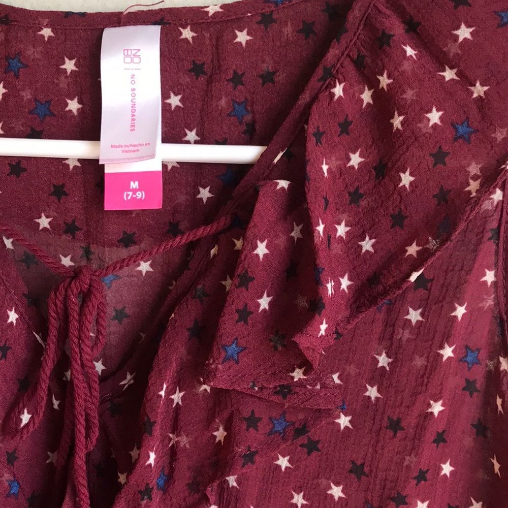 ☀️ 3 for $24 Summer Sale. Sleeveless tops No Boundaries Junior Medium Top New
